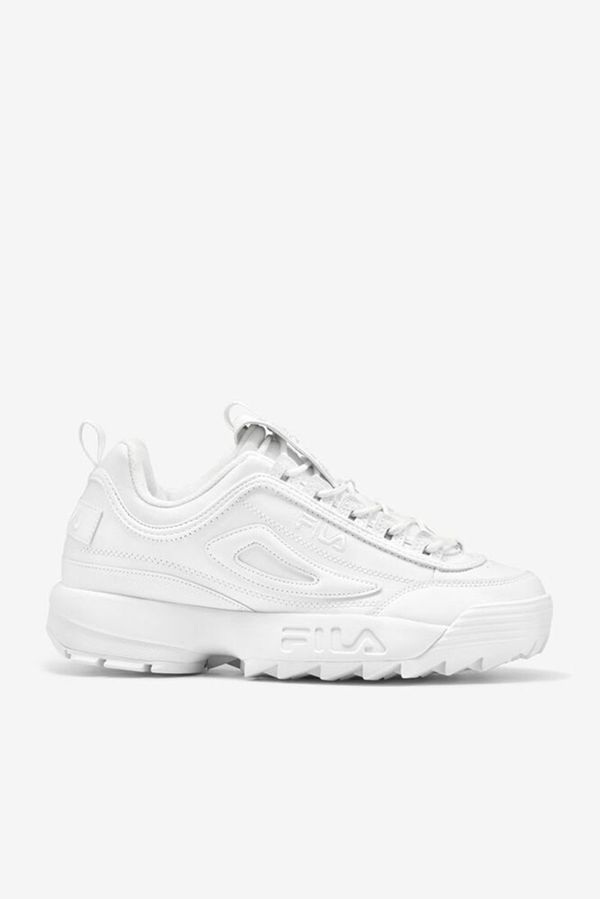 Tênis Fila Homem Branco/Branco/Branco - Fila Disruptor 2 Premium Outlet Portugal,QDRK-69537